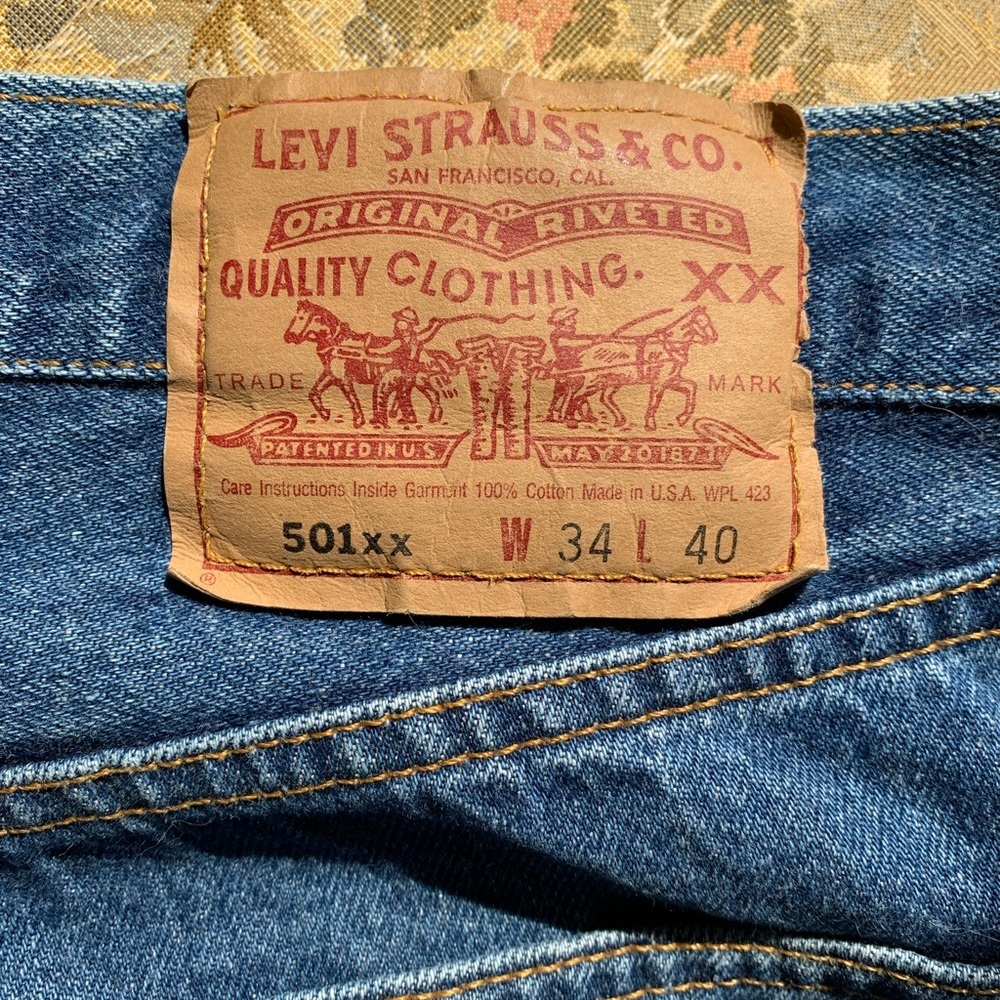 Vintage Levi’s 501XX 34x40